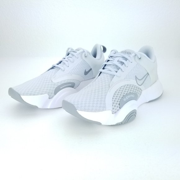Nike SuperRep Go 2 Men's Shoes Pure Platinum Gray White CZ0604 001 Sizes 8-13 - Picture 2 of 7